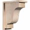 Ekena Millwork Newport Smooth Corbel w/Backplate, Douglas Fir, 7 1/2"W x 14"D x 18"H COR08X14X18NEW01SDF - alternate 1